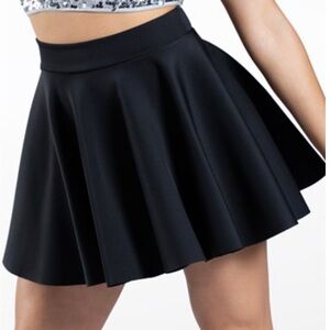 Black balera brand neoprene skater skirt